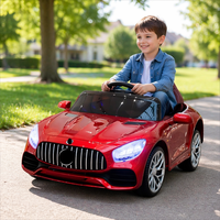 Quad électrique Can-Am pour enfants, 4 roues, avec lumières LED, suspension à ressort, télécommande