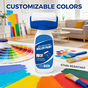 สีทาซ่อมผนังแบบลูกกลิ้ง สีขาว สำหรับซ่อมแซมผนัง ทาเองได้ ใช้ในครัวเรือน ผงโป๊วสำหรับซ่อมแซม - Product Image 4