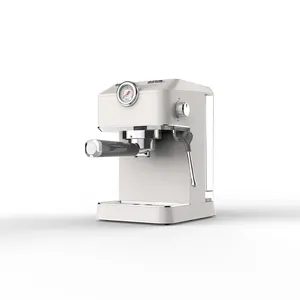 ラテフォームカフェテラ220V電気エスプレッソコーヒーメーカーミルク泡立て器付き手動エスプレッソコーヒーマシン