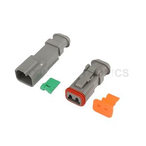 <span class=keywords><strong>2</strong></span>ウェイDeustchコネクタオスメス自動車防水ワイヤー電気ハウジングDT04-2P-E008 DT06-2S-E008 - Product Image 1