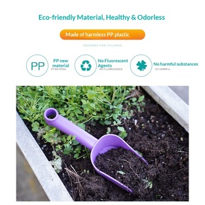 Pala da Giardinaggio Quadrata a Fondo Piatto in Plastica Spessa, Strumento Multiuso per la Piantumazione di <span class=keywords><strong>Piante</strong></span> <span class=keywords><strong>Grasse</strong></span> e il Cambio del Terreno nei Vasi, per Esterni - Product Image 2