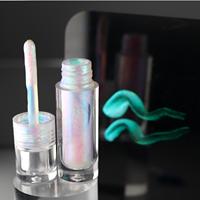 Bubuk Cermin Ajaib Cair Aurora 2026, Bubuk Krom Cair Cepat Kering untuk Seni Kuku Salon DIY
