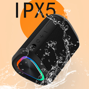 Wireless <b>Mini</b> TWS Waterproof IPX6 Outdoor Portable Fabric <b>Speaker</b> with Colorful RGB Light - Product Image 6