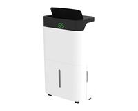 Déshumidificateur 25L/jour à faible bruit avec humidistat intelligent et drainage continu pour maison, sous-sol et entrepôt