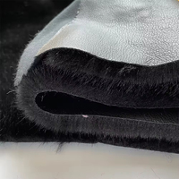 100% Polyester Weicher Kunstpelz Schweres Kurzfloriges PU-gebundenes Strickmuster-Gewebe für Matratzen