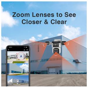 Gatocam 3 màn hình không dây surveil PTZ <span class=keywords><strong>IP</strong></span> <span class=keywords><strong>Camera</strong></span> O-KAM Pro bốn ống kính 10x Zoom 8MP 4K WIFI Home an ninh CCTV mạng Máy ảnh - Product Image 3