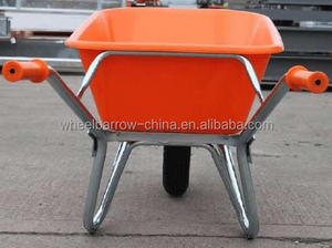 100L Kunststoff Schubkarren Fort Modell Europa Garten Schubkarre Bouw Krui wagen Anti Lekwiel Bau Schubkarre Niederlande - Product Image 5