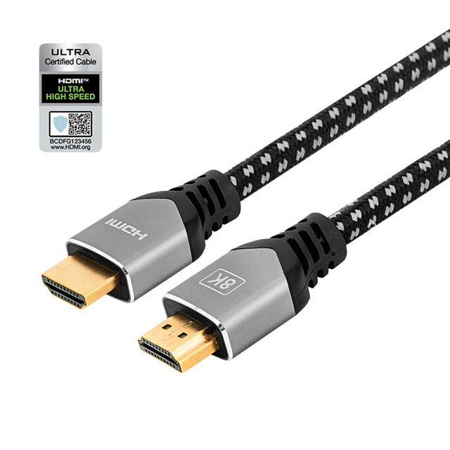 High Quality Male to Male HDMI Cable 8k 60hz Ultra Speed 48Gbps 2.1 Version HDMI Cable