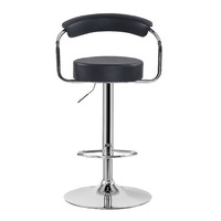 Chaise de bar pivotante et réglable en hauteur, style simple et décontracté, pour comptoir d'accueil, chaise haute de bar, tabouret de bar pour salon de coiffure