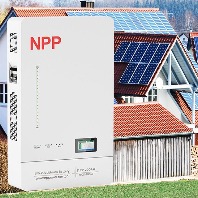 Lifepo4 Home Energy Storage Battery 51.2V 5KWh/10KWh 100Ah/200Ah Wall-Mounted Split Solar System CAN 6000 Hybrid Grid