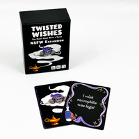 Fabricant de cartes de jeu personnalisées à impression personnalisée Jeu de cartes à questions Cartes à jouer pour couple avec boîte