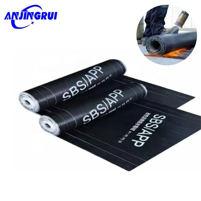 High-quality -20°C 110°C Resistant SBS/APP Modified Bitumen Building Wall Sealing Repair Waterproofing Membrane for Roof