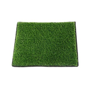 Tapis d'entraînement pour animaux de compagnie en gazon artificiel, vert, 46x36cm, pour chiens, aide à l'apprentissage de la propreté, matériau plastique - Product Image 4