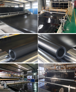 แผ่นใยสังเคราะห์ HDPE PE สีขาว ขนาด 4 มม. สำหรับบ่อเลี้ยงกุ้ง - Product Image 3