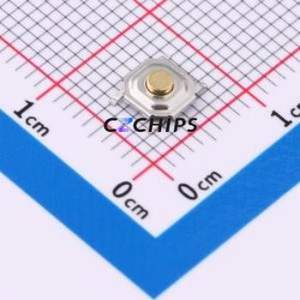 SMG-04-H018A0 Tactile Switch SMD-4P,5.2x5.2mm Switch Single Pole Single Throw Round Button 2.5N 5.15mm - Product Image 1