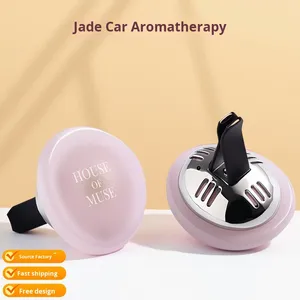 Deodorante per Auto in Cristallo Naturale e Metallo con Diffusore di Oli Essenziali e Supporto per Bocchetta di Ventilazione, Rimozione di Odori e Formaldeide - Product Image 2