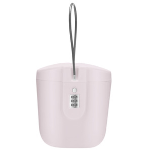 Summer New ABS Plastic Beach Bucket Lock Safe avec mot de passe Boîte de rangement Solution de rangement sécurisée pour les articles de plage - Product Image 4