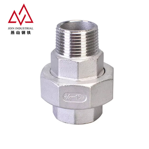 Unión Roscada de 1/4'' Macho-Hembra de 65 mm, Unión de <span class=keywords><strong>Acero</strong></span> <span class=keywords><strong>Inoxidable</strong></span> <span class=keywords><strong>para</strong></span> Tuberías con Rosca NPT, Evita Fugas de Forma Eficaz - Product Image 2