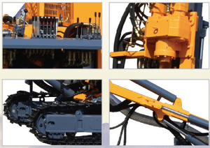 KG430S perceuse minière plate-forme sur chenilles ancrage construction perceuse Mine Drilling <span class=keywords><strong>Rig</strong></span> - Product Image 6