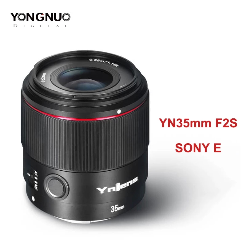 ヨンヌオ YN35mm F2S DF DSM S/Eマウントカメラ用 35mm F2 フル