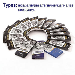 Set di Matite Promozionali 2B HB per Scrittura, Disegno e Schizzi, per Studenti d'<span class=keywords><strong>Arte</strong></span>, Scuola, Bambini, Forniture per Pittura - Product Image 6