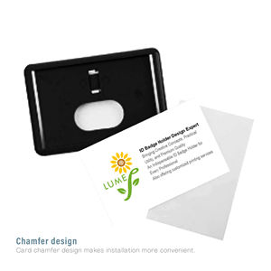 LUMEF 7750 Porte-cartes de visite horizontal et durable en ABS de qualité supérieure Style vertical Vente à l'exportation - Product Image 4