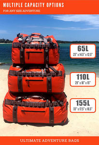 ขนาดใหญ่พิเศษกระเป๋าDuffelกันน้ํา 1680D Heavy Duty Duffleกระเป๋ากันน้ําเกียร์กระเป๋าสําหรับรถยนต์CampingพายเรือDuffelสําหรับพายเรือ - Product Image 5
