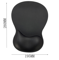 Protège-poignets en forme de goutte d'eau, tapis de souris, repose-poignets, antidérapant, pour ordinateur portable, clavier, support pour les mains
