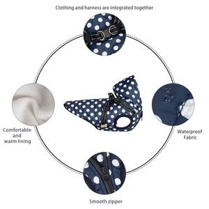 VPETBR Cappotto di Lusso per Cani, Traspirante e Impermeabile, Giacche Invernali per <span class=keywords><strong>Bassotti</strong></span>, Felpe con Cappuccio, Abbigliamento Classico Personalizzato per Natale - Product Image 3