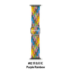 RYB <span class=keywords><strong>สาย</strong></span>รัดไนล่อนแบบถักยืดหยุ่นได้ดี,<span class=keywords><strong>สาย</strong></span>นาฬิกาสำหรับ <span class=keywords><strong>Apple</strong></span> <span class=keywords><strong>Watch</strong></span> Smart <span class=keywords><strong>Watch</strong></span> 4 5 6 7 41มม. 45มม. - Product Image 3