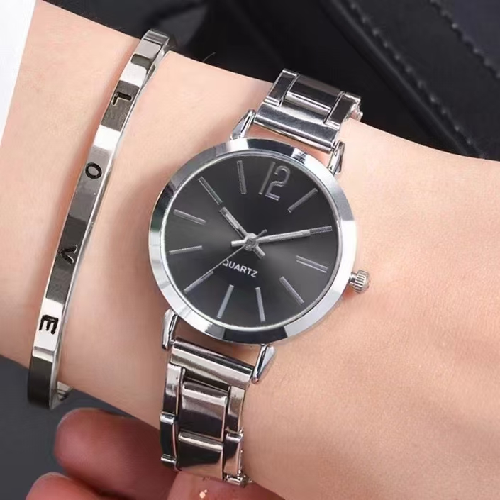 Silver Black+Bracelet