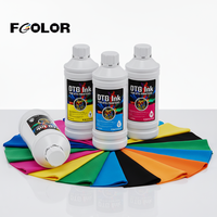 Encre pigmentée textile FCOLOR Tinta, couleur blanche, pour imprimante à tête d'impression Dx5 Dx6 Dx7 4720 5113 I3200 Xp600 Tx800 1390 L800 L1800