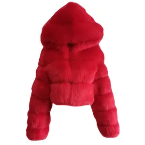 Chaleco de piel de zorro auténtica para mujer, de color natural a la moda ropa de invierno, venta al por mayor de fábrica, chaleco de piel de zorro auténtica de China - Product Image 2