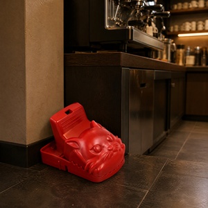 Trappola per Topi a Forma di Gatto, Riutilizzabile, in Plastica, con Pedale a Singolo Tocco, per Casa, Cucina e Ristorante - Product Image 2