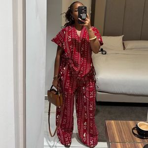 Nouvelle Collection 2026 : Ensemble Mode <span class=keywords><strong>Femme</strong></span> Africaine Style Europé<span class=keywords><strong>en</strong></span> et Américain, Motif Imprimé Dentelle, Manches Trois-Quarts, Anti-UV - Product Image 3