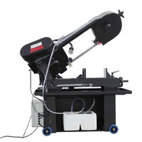 1100w Cnc Métal Acier Inoxydable Coupe Aluminium Machines De Découpe Mini Scie À Ruban Machine Portable Métal Scie À Ruban