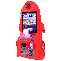 Équipement d'arcade commercial pour enfants, manèges intérieurs à monnayeur avec lumières clignotantes, version anglaise