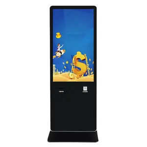 Kỹ thuật số biển và hiển thị quảng cáo Totem màn hình cảm ứng thông tin tương tác <span class=keywords><strong>kiosk</strong></span> với wifi máy in 4k máy ảnh cho Bảo tàng - Product Image 1