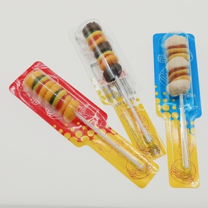 Gomitas de Hamburguesa Populares, Dulces Masticables con Forma de Hamburguesa, Venta al por Mayor de Gomitas <span class=keywords><strong>Deliciosas</strong></span> - Product Image 2