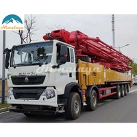 Camion de pompe à béton SANY HAMMER de 75m de machine de camion diesel tout neuf fabriqué en Chine à haut rendement
