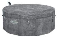 Bestway 6001V Nouveauté 2025 Spa Gonflable Extérieur Jacuzzi Rond Carrara en Mousse de 1,70m x 65cm pour 4-6 Personnes