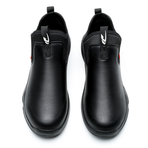 Fashion High Quality Labor protection Shoes Men's <b>Waterproof</b> Wear-resistant Anti slip <b>Work</b> Steel Toe Shoes Safety Shoes - Product Image 2