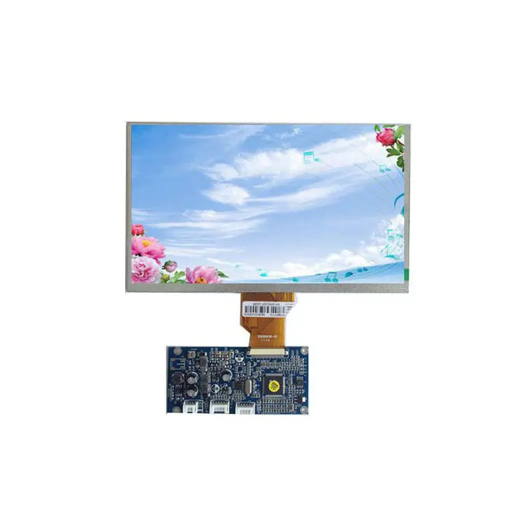 من المصنع مباشرة وحدة شاشة عرض LCD Tft قياس 9 بوصة 800*480 مع مدخل Vga مناسبة لجهاز الكمبيوتر اللوحي