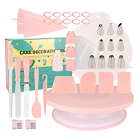 Ensemble de plateau tournant pour la pâtisserie, pour la décoration de gâteaux, outils de pâtisserie, décoration de gâteaux DIY, embout de pâtisserie, ensembles d'outils de pâtisserie