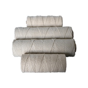 Guirlande de <span class=keywords><strong>ficelle</strong></span> en 100% coton, naturelle, blanche, pour artisanat, cuisine, offre spéciale - Product Image 3