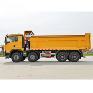 Camion benne Sinotruk Howo TX 8X4 440HP 15-20T, norme d'émission Euro 5, nouveau camion lourd à conduite à gauche avec caméra arrière - Product Image 6