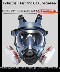 <span class=keywords><strong>Masque</strong></span> à gaz intégral de haute qualité en silicone haute <span class=keywords><strong>densité</strong></span>, anti-buée et résistant aux hautes températures – Respirateurs et masques - Product Image 6