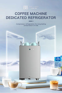 Armadio <span class=keywords><strong>di</strong></span> Conservazione del Latte a Bassa Temperatura <span class=keywords><strong>di</strong></span> Piccolo Volume e Macchina per il Caffè con Frigorifero dello Stesso Dimensionamento - Product Image 4