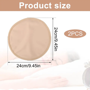 Professional High Quality Push up <strong>Bra</strong> Cup Soft Round <strong>Bra</strong> Pads Castor Oil Pack Kit With Adjustable Strap Castor Oil Pack Wrap - Product Image 3