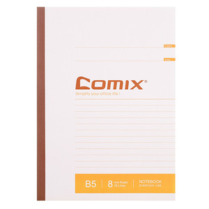 Comix Notebook B5 8mm Ruled 26 Lines Everyday Use - Product Image 5